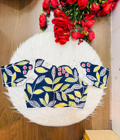 Neel Pallavi Batik Blouse