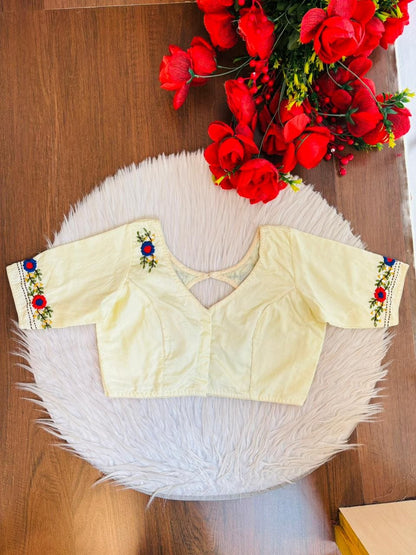 Mirror Meets Moonlight-Designer Blouse