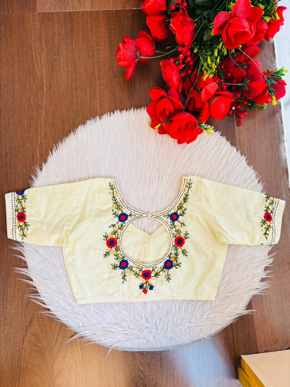 Mirror Meets Moonlight-Designer Blouse