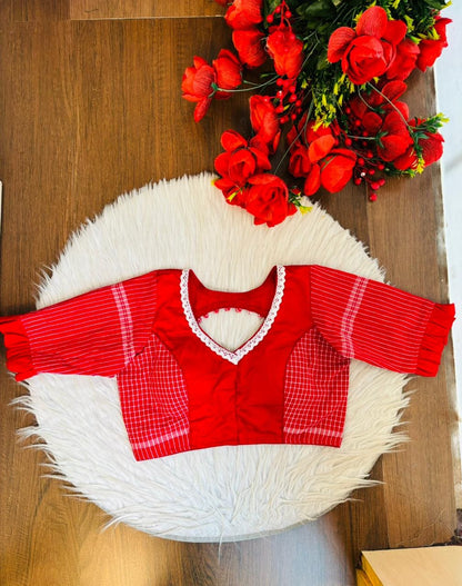 Baha Blossom-Gamcha Designer Blouse