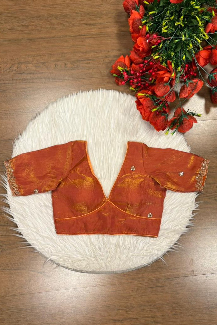 Mysterious Beauty -Fendy Silk Blouse