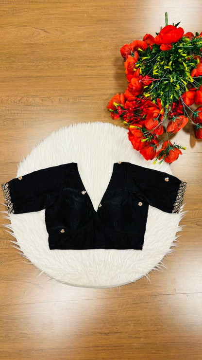 Mysterious Beauty -Fendy Silk Blouse