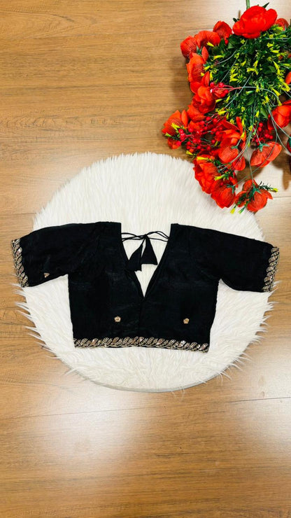 Mysterious Beauty -Fendy Silk Blouse