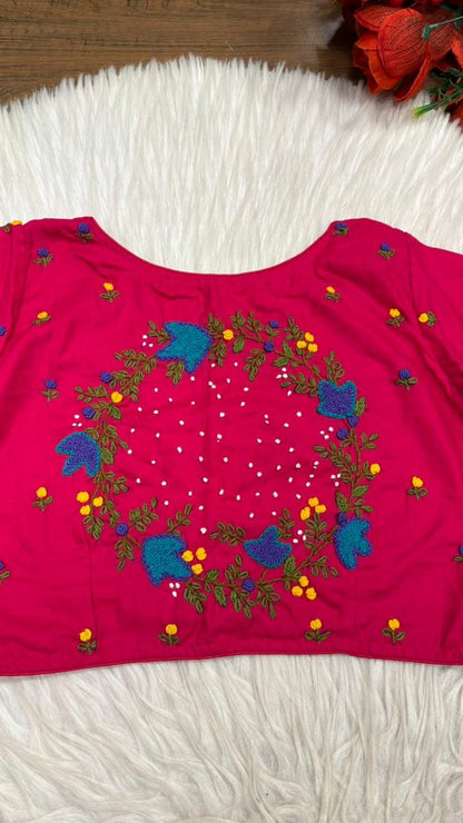 A Bloom To Remember Handwork Blouse
