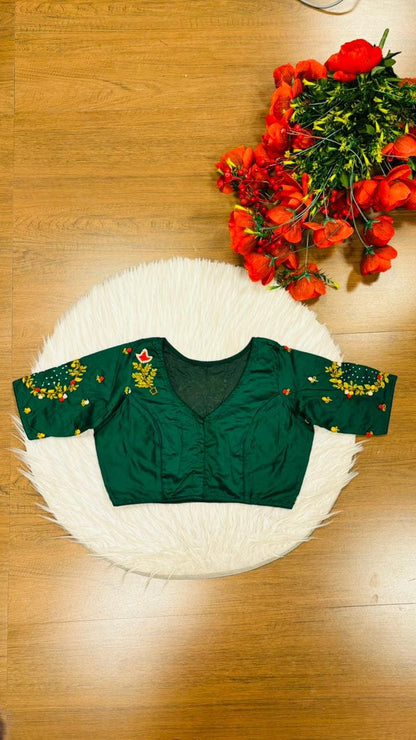 A Bloom To Remember Handwork Blouse