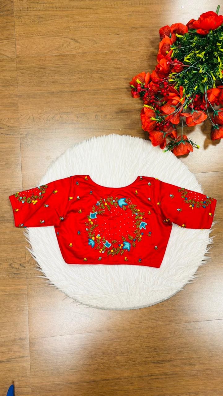 A Bloom To Remember Handwork Blouse