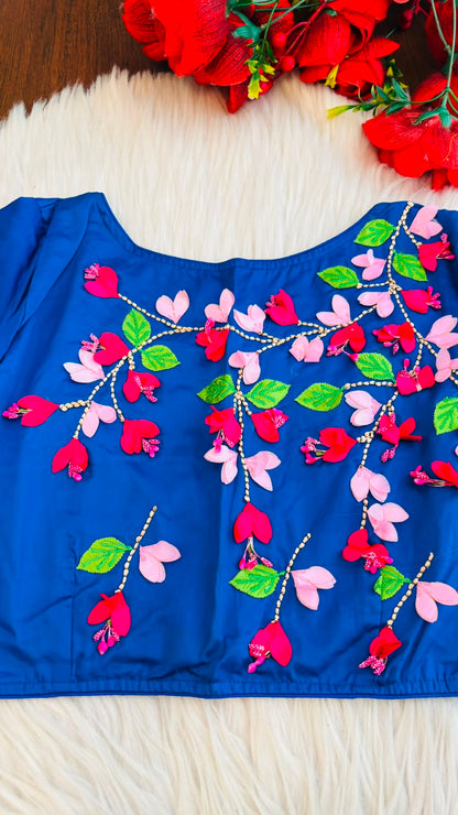 Petal Symphony - Designer 3D Blouse