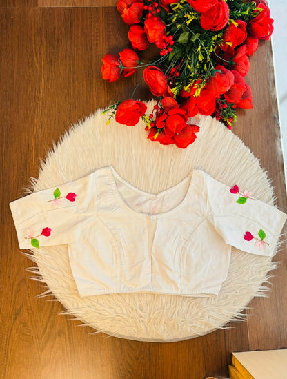 Petal Symphony - Designer 3D Blouse