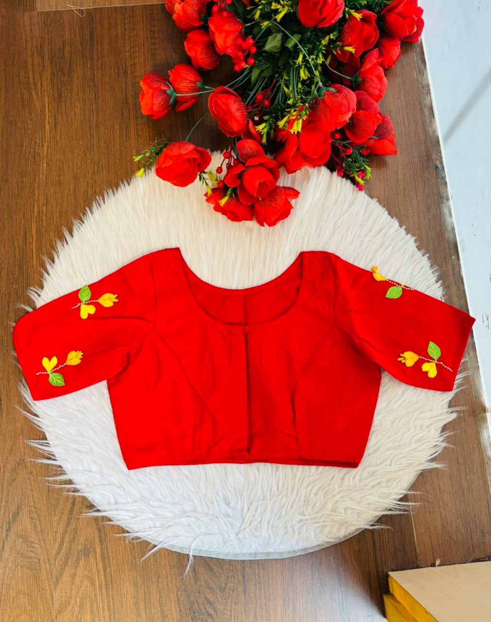 Petal Symphony - Designer 3D Blouse