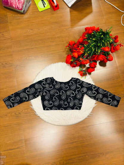 Wrapped In Dreams Ajrakh Cotton Blouse