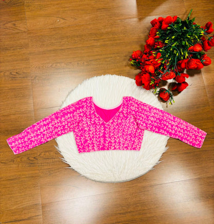 Wrapped In Dreams Ajrakh Cotton Blouse