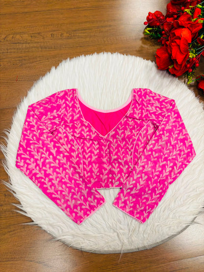 Wrapped In Dreams Ajrakh Cotton Blouse