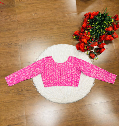Wrapped In Dreams Ajrakh Cotton Blouse
