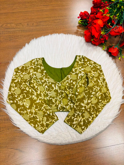 Wrapped In Dreams Ajrakh Cotton Blouse