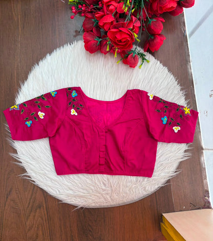 Wildflower Charm Handwork Blouse