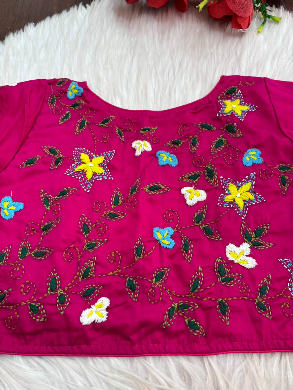 Wildflower Charm Handwork Blouse