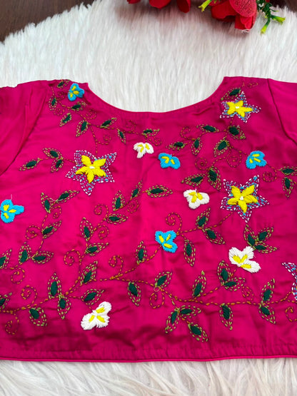 Wildflower Charm Handwork Blouse