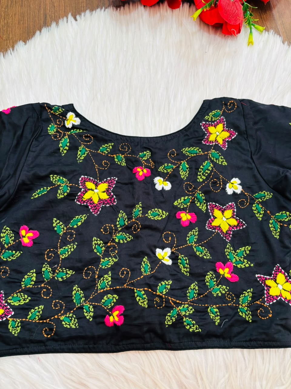 Wildflower Charm Handwork Blouse