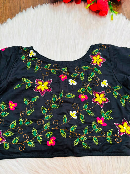 Wildflower Charm Handwork Blouse
