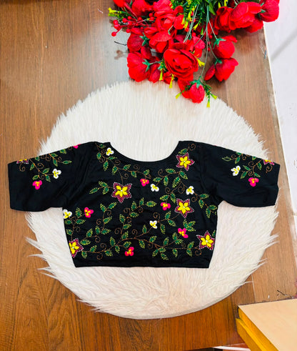 Wildflower Charm Handwork Blouse