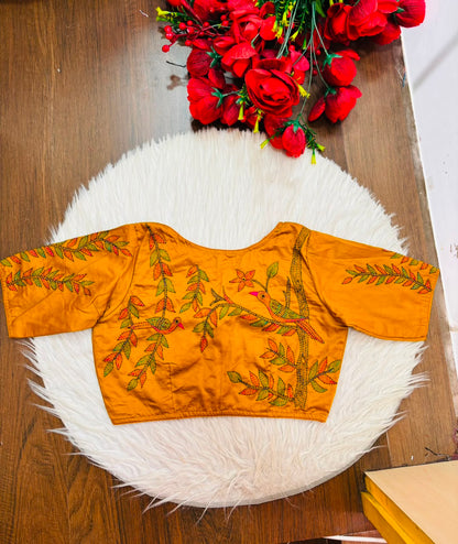 Whispering Stitches Handwork Blouse