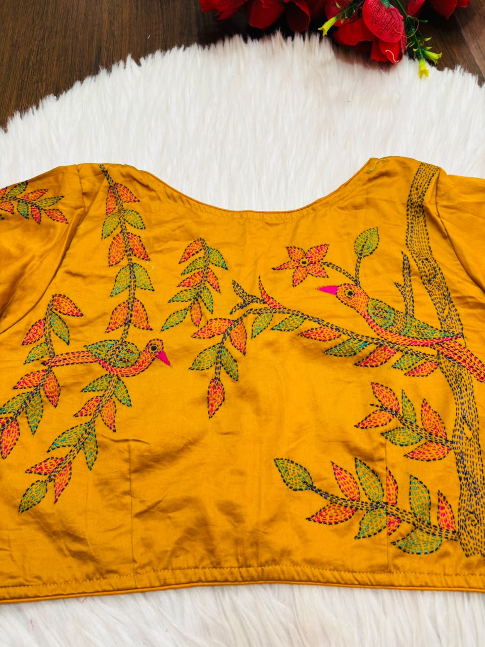 Whispering Stitches Handwork Blouse