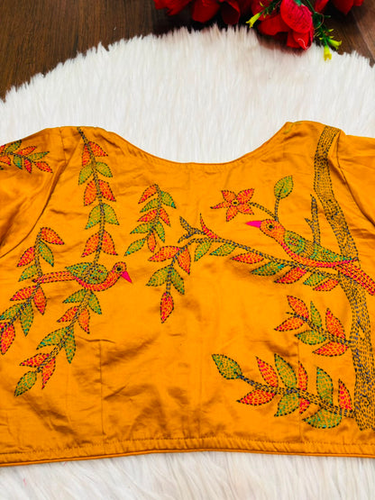 Whispering Stitches Handwork Blouse