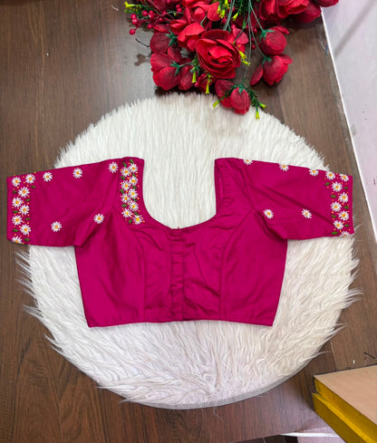 Daisy Garden  Handwork Blouse
