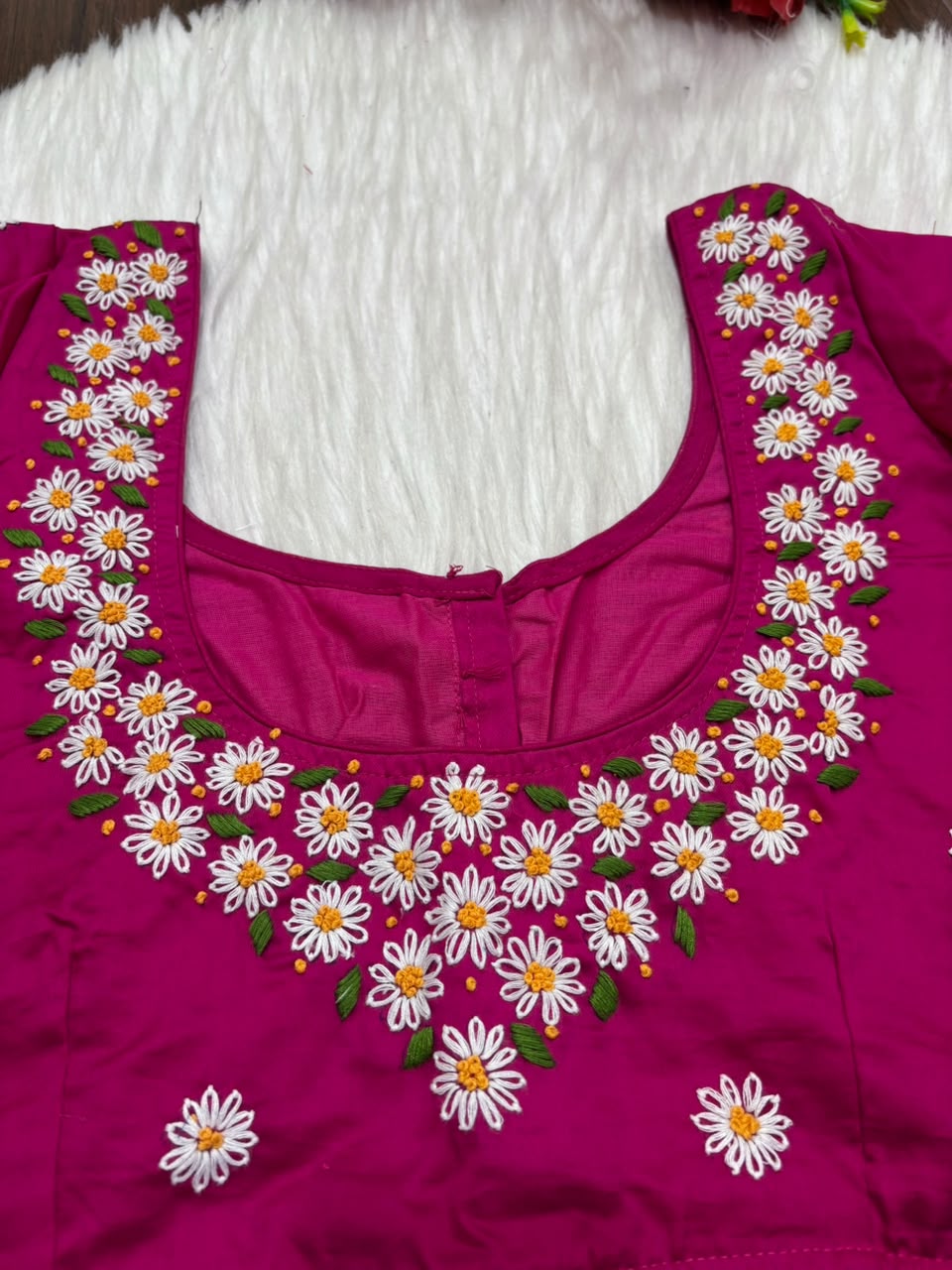 Daisy Garden  Handwork Blouse