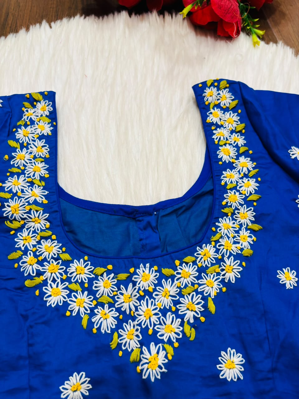Daisy Garden  Handwork Blouse