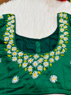 Daisy Garden  Handwork Blouse