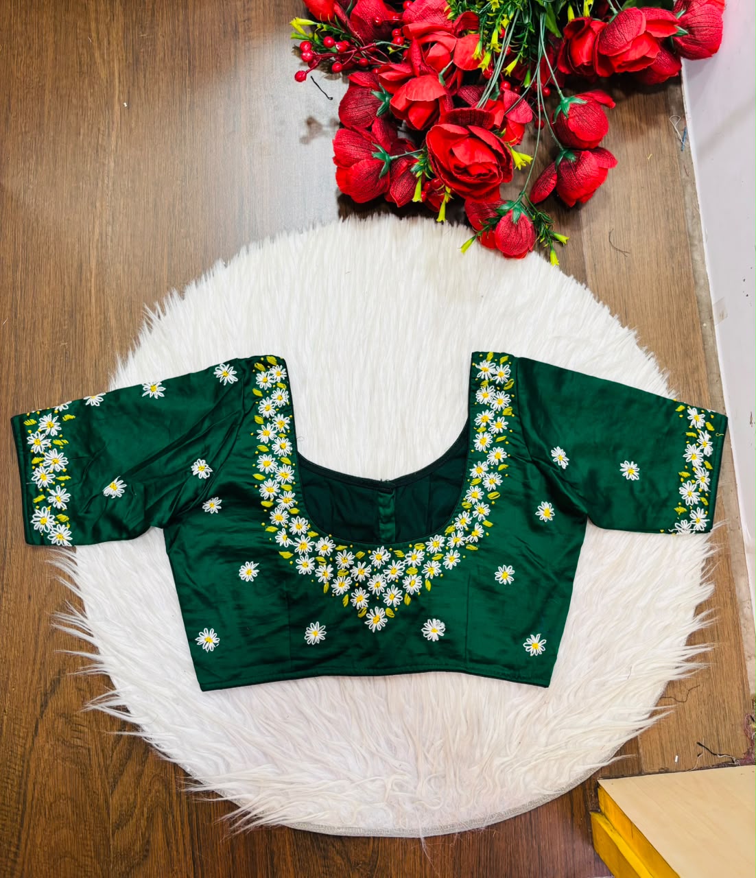 Daisy Garden  Handwork Blouse