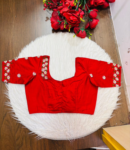Daisy Garden  Handwork Blouse