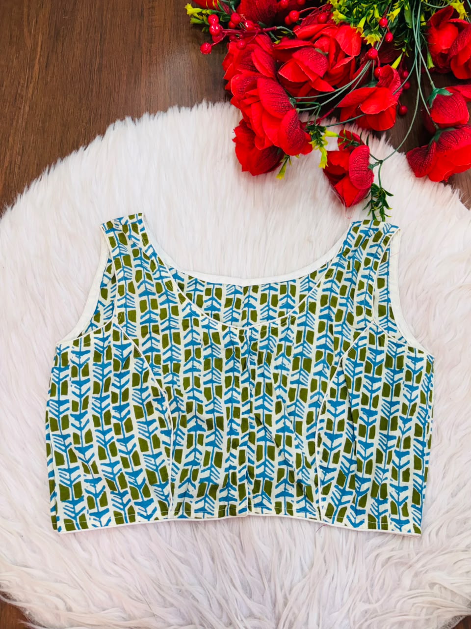 Style Syndicate Cotton Printed Blouse