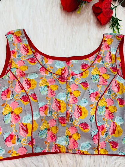 Style Syndicate Cotton Printed Blouse