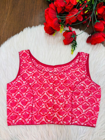 Style Syndicate Cotton Printed Blouse