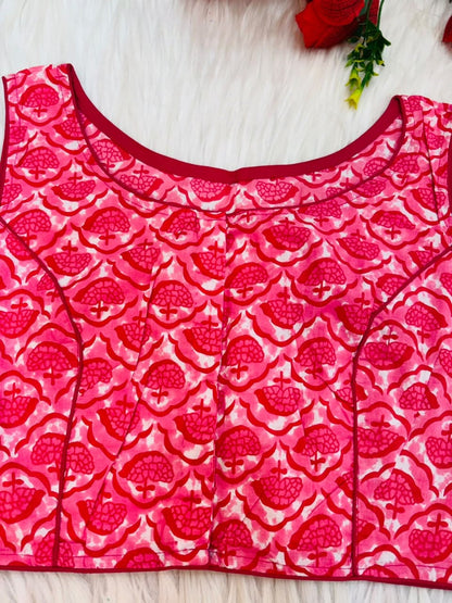 Style Syndicate Cotton Printed Blouse