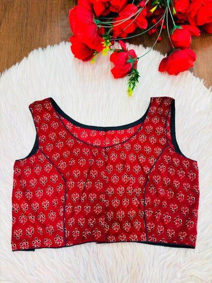 Style Syndicate Cotton Printed Blouse