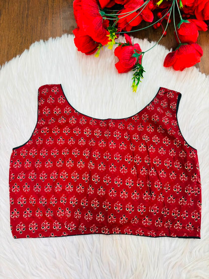 Style Syndicate Cotton Printed Blouse