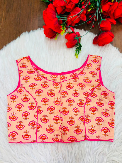 Style Syndicate Cotton Printed Blouse