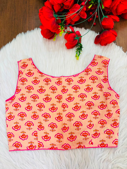 Style Syndicate Cotton Printed Blouse