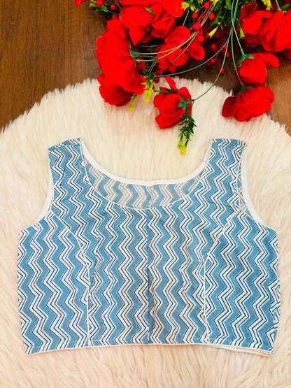 Style Syndicate Cotton Printed Blouse