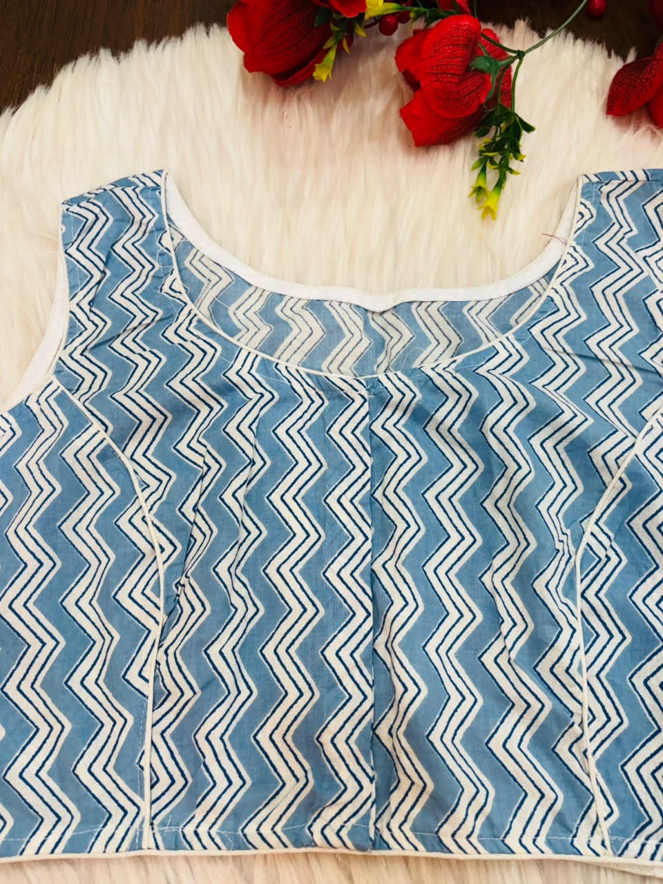 Style Syndicate Cotton Printed Blouse