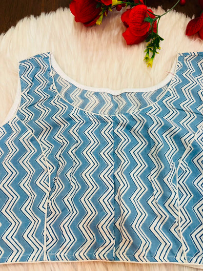 Style Syndicate Cotton Printed Blouse