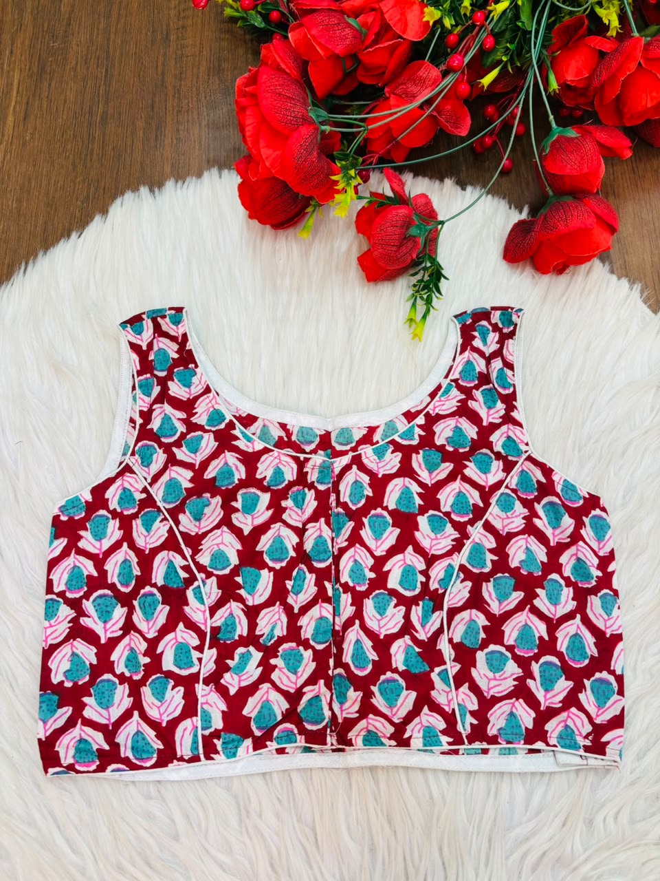Style Syndicate Cotton Printed Blouse