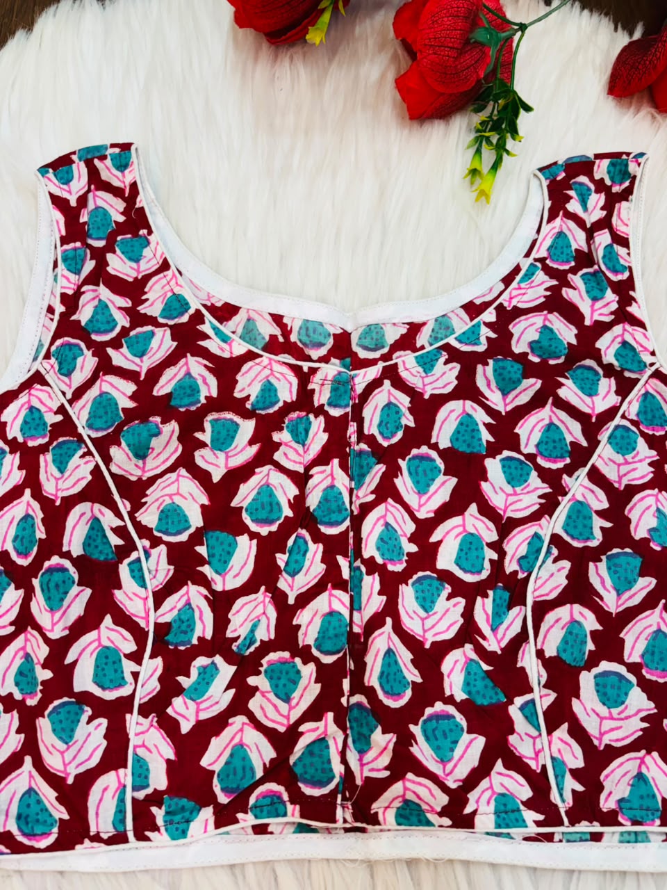 Style Syndicate Cotton Printed Blouse