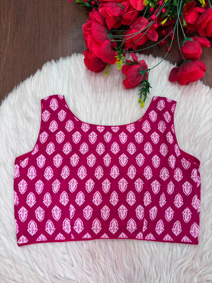 Style Syndicate Cotton Printed Blouse