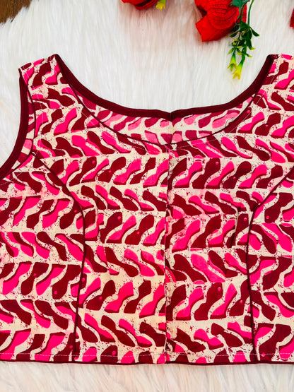 Style Syndicate Cotton Printed Blouse