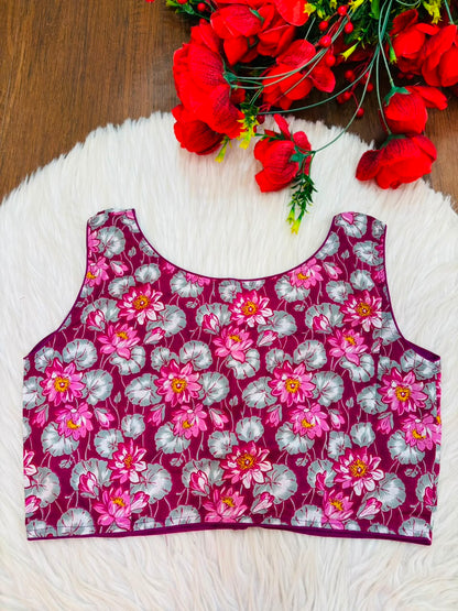 Style Syndicate Cotton Printed Blouse
