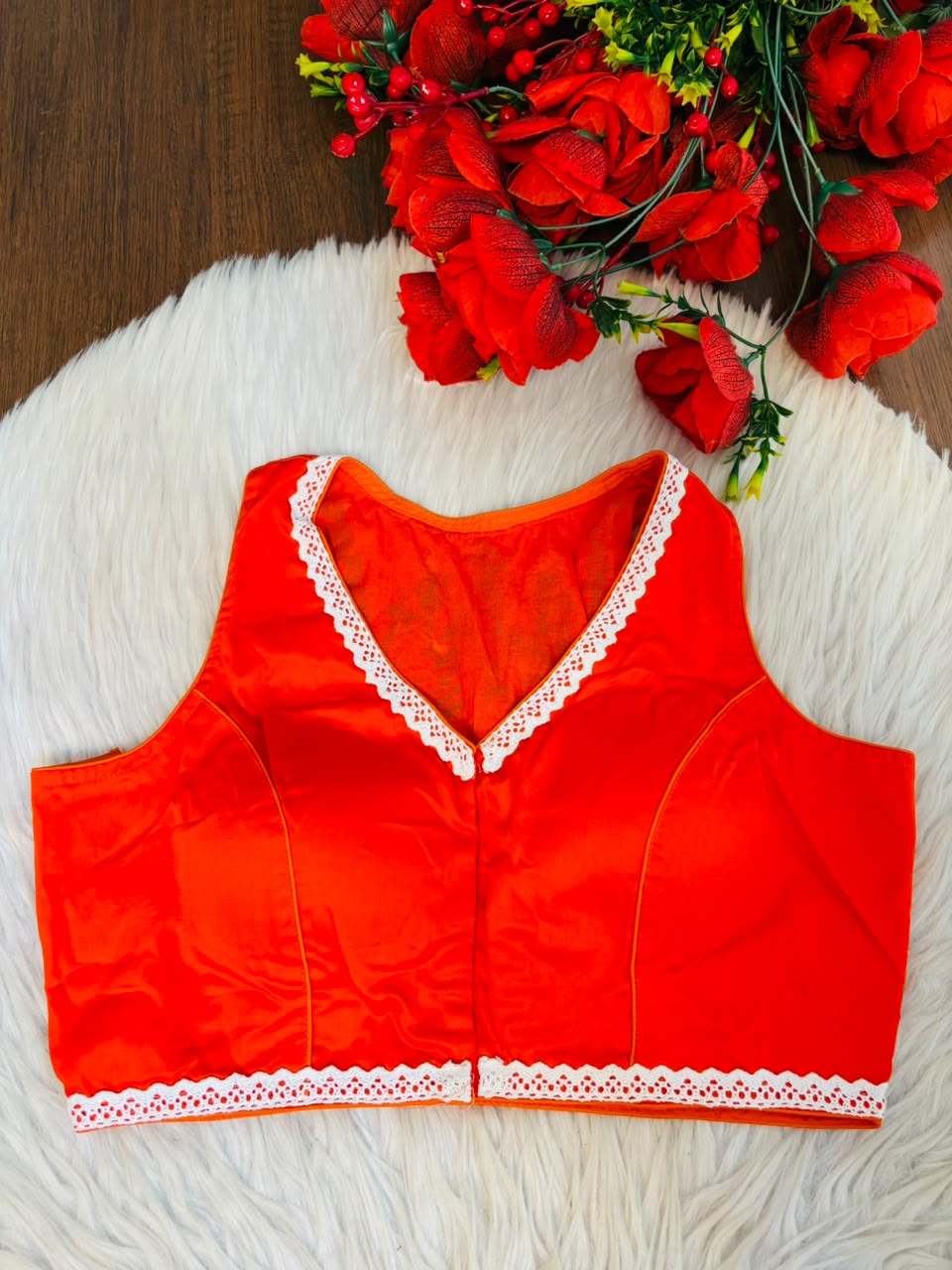 Magical Lace Work - Designer Blouse